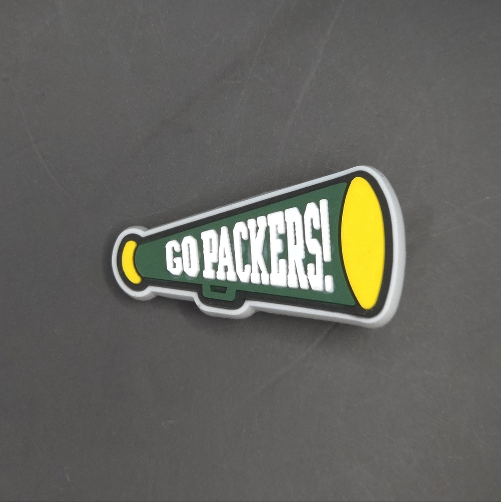 (5/$15) NFL Greenbay Packers Croc Charm